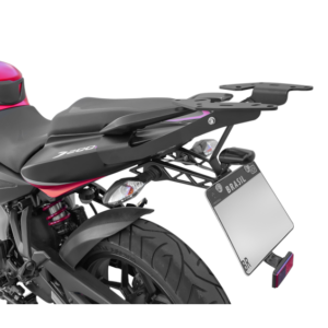 Bagageiro Suporte Traseiro para Moto Bajaj Dominar 160 / 200 2023- (SCAM) Preto