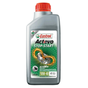 Óleo para Motor de Motos Castrol Actevo STOP-START 10W40 4T Semissintético 1 Litro