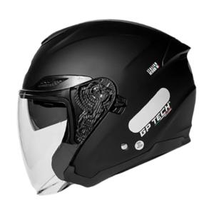 Capacete para Motociclista para Motociclista GP TECH OF669 MONO FOSCO PRETO