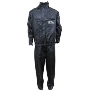 Capa Protetora para Moto Chuva GP TECH PVC Modelo Tradicional Preto