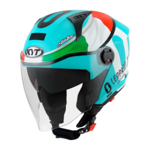 Capacete para Motociclista KYT D-CITY DENNIS FOGGIA LEOPARD REPLICA