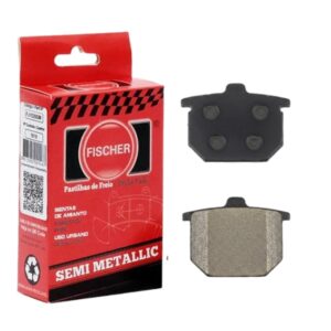 Pastilha de Freio para Moto Fischer FJ0745 CB 750SS 77-79 / CBX 1000 / GL1000 GOLD WING (D)