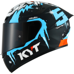 Capacete para Motociclista KYT TT-COURSE MASIA WINTER TEST GLOSS