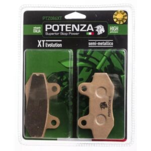 Pastilha de Freio para Moto Potenza 086XT Kasinski Comet 650 / 250 / Mirage 250 / Dafra LASER150 (D) / YES Nova G