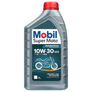 Óleo para Motor de Motos Mobil 4T MX 10W30 Super Moto Semi Sintetico