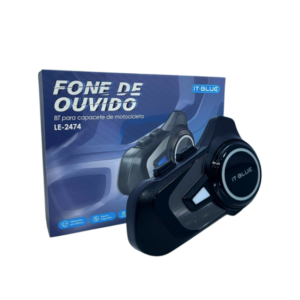 INTERCOMUNICADOR DE CAPACETE IT-BLUE UNITÁRIO para Moto
