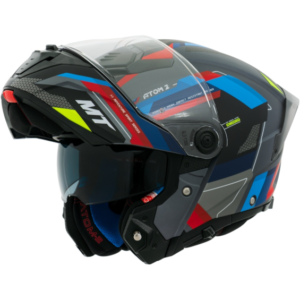 Capacete para Motociclista MT ATOM 2 SV ARTICULADO BAST FOSCO