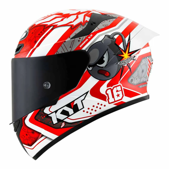 CAPACETE KYT TT-COURSE SUPER MARIO