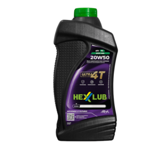 Óleo para Motor de Motos HEXXLUB ULTRA 4T 20W50 SL 1L