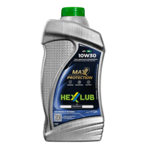 Óleo para Motor de Motos HEXXLUB 4T 10W30 SL SEMI SINTÉTICO 1L