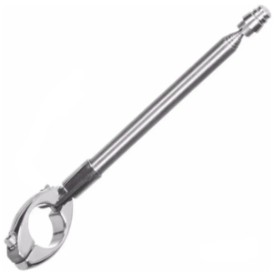 ANTENA RETRATIL 7 ESTAGIOS - GUIDAO (SPENCER) PRATA CROMADA para Moto