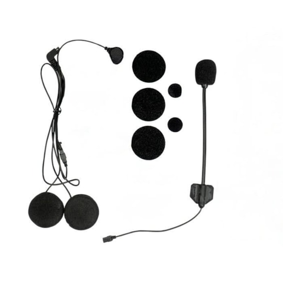 KIT AUDIO MOTOCOM - MODELO ANTIGO