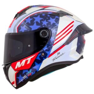 Capacete para Motociclista para Motociclista MT TARGO S IVAN ORTOLA USA 2024 C7