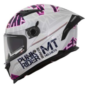 Capacete para Motociclista MT BRAKER SV PUNK RIDER A0