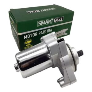 Motor de Partida Arranque para Moto BIZ 100 / JET 50 / SKY 50 / MOBY 50 SMARTFOX