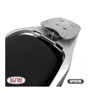 Bagageiro Suporte Traseiro para Moto Suporte Traseiro para Moto HONDA SH 300I 2016- SCAM PRATA