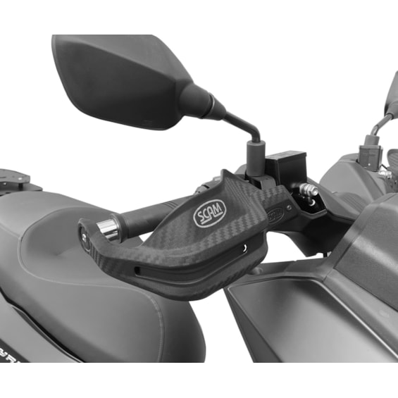 PROTETOR MAO SCAM DAFRA JOYRIDE 300 2025- PRETO