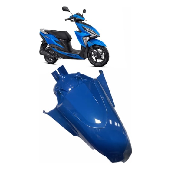 PARALAMA DIANTEIRO ELITE 125 19-21 AZUL TANG PEROLIZADO (PLASMOTO)