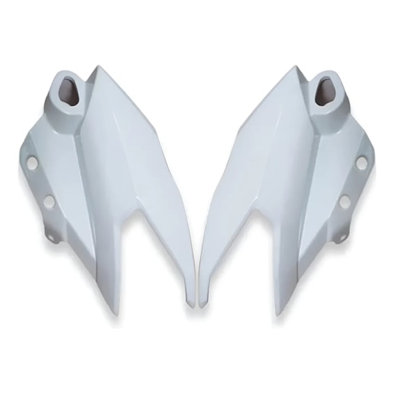 CARENAGEM FAROL FAZER 250 18-19 BRANCO METALICO (LATERAL) O PAR PLASMOTO