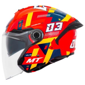 Capacete para Motociclista MT COSMO SV SERGIO GARCIA 2024 E5