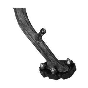 AMPLIADOR BASE CAVALETE LATERAL SCAM ROYAL ENFIELD HIMALAYAN 450 2025- PRETO para Moto