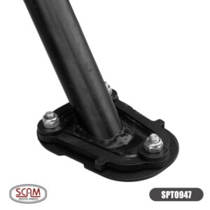 AMPLIADOR BASE CAVALETE LATERAL SCAM TRIUMPH TIGER 800 SPORT 2025- PRETO para Moto