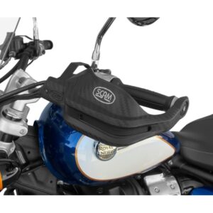 Protetor de Mão para Moto SCAM ROYAL ENFIELD SUPER METEOR 650 2025- / SHOTGUN 650 2026- PRETO