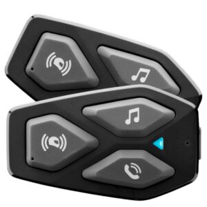 INTERCOMUNICADOR DE CAPACETE INTERPHONE UMCOM3 DUPLO ( PILOTO E GARUPA) para Moto