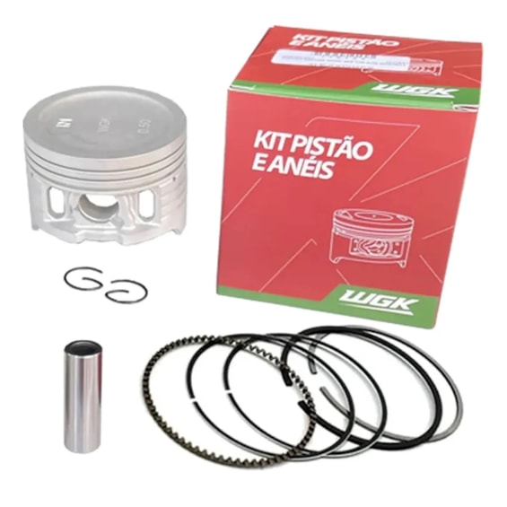 KIT PISTAO COM ANEL CG-150 NXR-150 BROS 2006 E/D 1,00 (WGK) 1017701