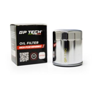 Filtro de Óleo para Motor de Moto GP TECH GP174C HARLEY DAVIDSON V-ROD / NIGHT ROD (CROMADO)