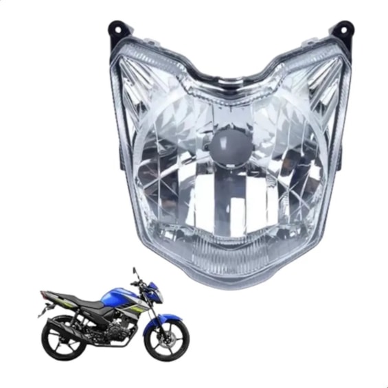 BLOCO OPTICO FAZER 150 2014 S/ LAMPADA (PLASMOTO) 4065
