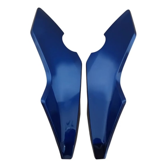 CARENAGEM FAROL FAN 160 25- AZUL SPENCER PEROLIZADO (LATERAL)
