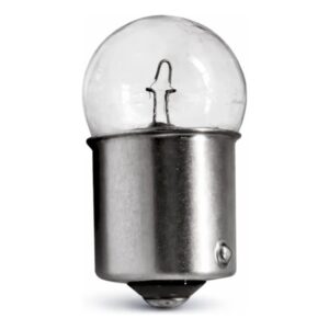 Lâmpada de Farol para Moto PISCA CRISTAL 12V / 10W CG / YAMAHA (SOQUETE FERRO)