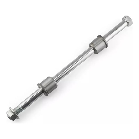 EIXO QUADRO ELASTICO CHASSIS CG 125 C/ BACALHAU C/ 2 BUCHAS
