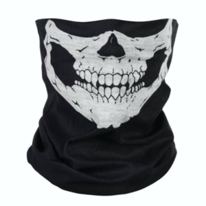 BANDANA HLX TUBO FLEX CAVEIRA PRETA UNICO para Moto